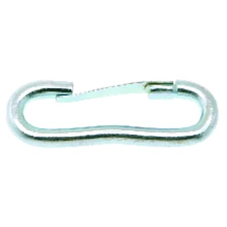 Campbell Chain & Fittings Campbell 9/32 in. D X 2-1/2 in. L Zinc-Plated Steel Breeching Snap 80 lb T7602611